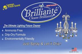 img 1 attached to Brilliante Chandelier Environmentally Ammonia Free Drip Dry