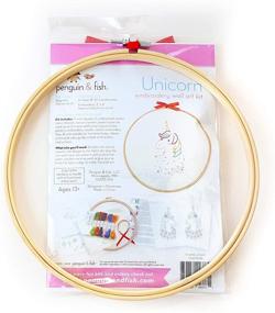 img 1 attached to Unicorn Embroidery Beginner Embroider Backstitch