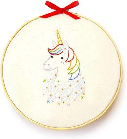 img 3 attached to Unicorn Embroidery Beginner Embroider Backstitch