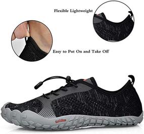 img 2 attached to Tanloop Running Lightweight Cross Trainer Barefoot Women's Shoes for Athletic