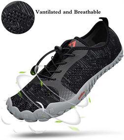 img 1 attached to Tanloop Running Lightweight Cross Trainer Barefoot Women's Shoes for Athletic