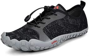 img 4 attached to Tanloop Running Lightweight Cross Trainer Barefoot Women's Shoes for Athletic