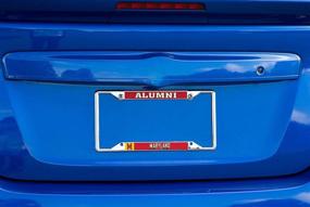 img 3 attached to University of Maryland Terrapins UMD Terps Metal License Plate Frame - Desert Cactus Officially Licensed, Ideal for Car's Front or Back, Perfect for Alumni