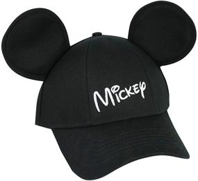 img 1 attached to 🧢 Disney Youth Cap for Kids with Mickey Mouse Ears - Enhance SEO