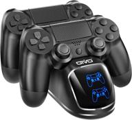 upgraded ps4 controller charging dock by oivo - fast-charging station for playstation 4 dualshock 4 controllers logo