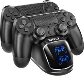 img 4 attached to Upgraded PS4 Controller Charging Dock by OIVO - Fast-Charging Station for Playstation 4 Dualshock 4 Controllers