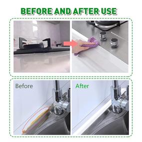 img 1 attached to 🛁 Ultimate Waterproof Self Adhesive Sealing Bathtub Bathroom Solution