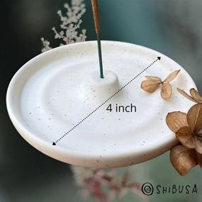 img 2 attached to SHIBUSA Ceramic Incense Holder Minimalist