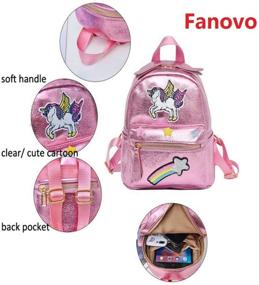 img 2 attached to 🎒 Fanovo Backpack Bracelet Inspirational Necklace: Carry Inspiration on the Go!