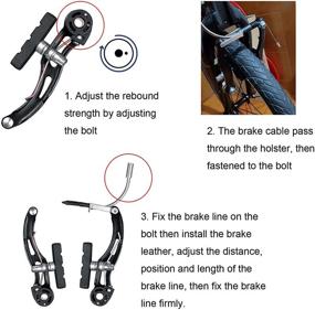 img 1 attached to Lomodo Accessories Including Aluminium Alloy Brake