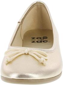 img 1 attached to Zoe Zac Smooth String Regular Girls' Shoes: Stylish Comfort for Young Trendsetters