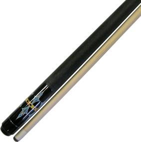 img 2 attached to 🎱 Premium Short 42" 2 Piece Hardwood Canadian Maple Pool Cue - Billiard Stick 17 oz: Top-Quality Performance