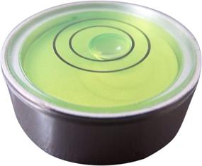 img 4 attached to 📐 Precision Green Liquid Bullseye Circular Metal Spirit Bubble Level - Ideal for Clocks, Cameras, Hobby Tripods, Caravans, and Surfaces