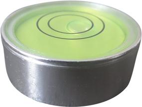 img 2 attached to 📐 Precision Green Liquid Bullseye Circular Metal Spirit Bubble Level - Ideal for Clocks, Cameras, Hobby Tripods, Caravans, and Surfaces