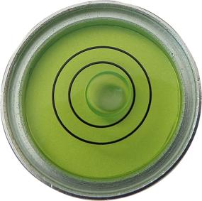 img 1 attached to 📐 Precision Green Liquid Bullseye Circular Metal Spirit Bubble Level - Ideal for Clocks, Cameras, Hobby Tripods, Caravans, and Surfaces