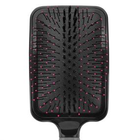 img 1 attached to 💆 The Perfect Hair Care Companion: Revlon Extra Grip Vented Paddle Hair Brush