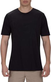 img 4 attached to Hurley Premium Cotton Staple PHOTOBLU: Top-Quality Men's T-Shirts & Tanks