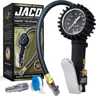 🔧 jaco flowpro насос для накачки шин: высокоточный давломер, 100 psi логотип