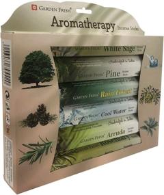 img 1 attached to 🌿 Aromatherapy Incense Sticks Variety Pack and Holder Bundle - 6 Relaxing Fragrances for Enhanced Relaxation and Wellness