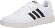 adidas mens hoops sneaker black men's shoes logo