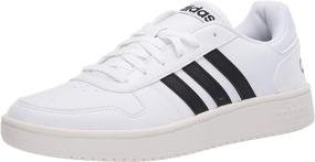 img 4 attached to Adidas Mens Hoops Sneaker Black Men's Shoes