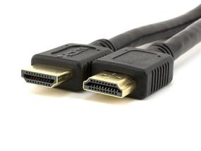 img 3 attached to 🔌 Premium 25 Feet HDMI CableGold Series - High Speed HDMI Cable with Ferrite Core for PS4, HD-DVR, Digital/Satellite Cable HDTV 1080P by CableVantage