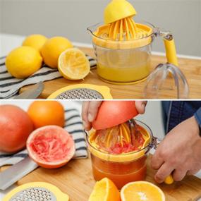 img 1 attached to Manual Citrus Juicer Measuring Separator