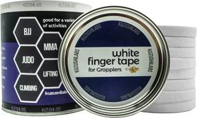 img 4 attached to 🤲 Kuzushi Labs White Finger Tape (8 Pack) with Case - Ideal for BJJ, Grappling, Judo, Climbing - 0.3" x 45 Feet