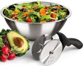 img 4 attached to 🥗 Slice, Dice, and Toss: Discover the Salad Chopper Blade Bowl Ultra Fast!