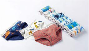 img 2 attached to 🩲 Benetia Boys' Cotton Underwear Briefs 6 Pack - Clothing for Boys' Underwear