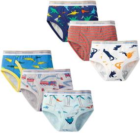 img 3 attached to 🩲 Benetia Boys' Cotton Underwear Briefs 6 Pack - Clothing for Boys' Underwear