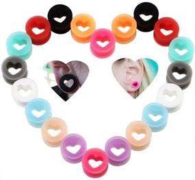 img 4 attached to IPINK 20Pcs Flexible Silicone Expander Tunnels