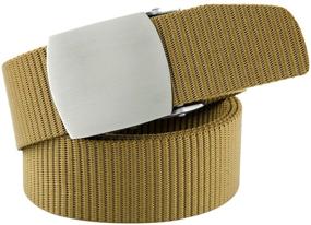 img 2 attached to Moonsix Tactical Military Outdoor Simple Men's Accessories and Belts