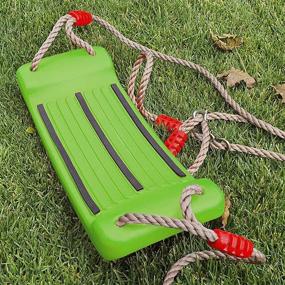 img 1 attached to Cateam Swing Seat: Enhance Your Outdoor Fun with Ultimate Comfort and Safety