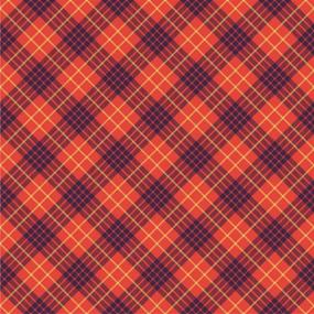 img 2 attached to 🔴 Premium Red Plaid Leather Crafting Sheet - 8.5" x 11" - High-Quality Material