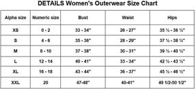 img 1 attached to INTL T I L S Cinchable Waist Cozy Trimmed Women's Clothing