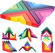 lewo educational stacking geometry building set логотип