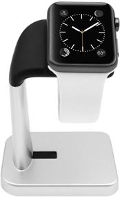 img 4 attached to Hомкость для часов Macally Apple Watch Stand Holder