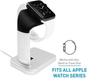 img 3 attached to Hомкость для часов Macally Apple Watch Stand Holder