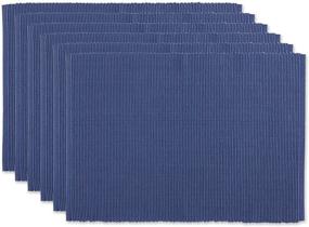 img 4 attached to 🍽️ DII Cotton Ribbed Placemat French: Enhance Your Dining Experience!