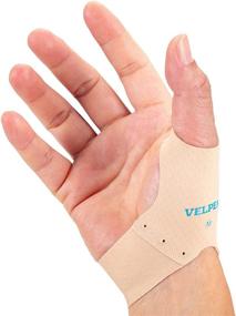 img 4 attached to VELPEAU 👍 Compression Thumb Support Brace