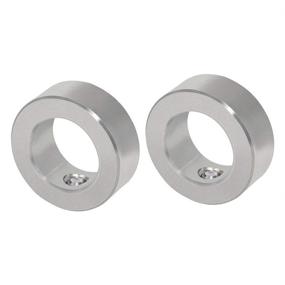 img 4 attached to 🔒 Pack of 2 Stainless Steel Shaft Collars from AZSSMUK