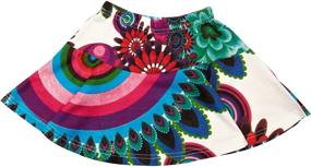 img 1 attached to Desigual Girls Peacock Circle Skirt