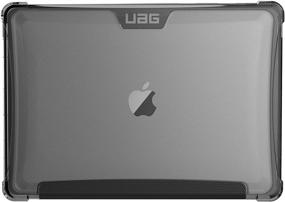 img 3 attached to 💪 Чехол URBAN ARMOR GEAR UAG для MacBook Air 13 дюймов - Ice, прочный и прошедший военные испытания (2018-2020 M1)