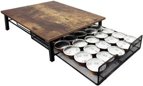 img 3 attached to ☕️ QUTREY Coffee Pod Drawer Holder for K-cups - 35 Capsule Pods Storage Organizer