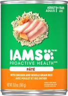 🐶 iams proactive health wet dog food, 12 pack 13 oz. cans логотип