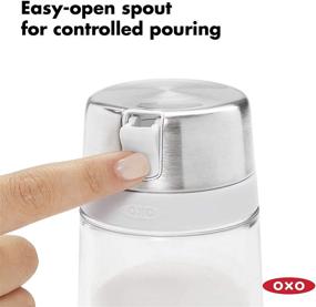 img 3 attached to OXO Grips Sugar 🍧 Dispenser: Convenient 5.5 Inch Dispensing Solution