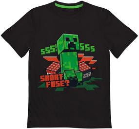 img 2 attached to 👾 Minecraft Sleeve Character Graphic Hoodie - Boys' Clothing