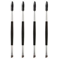 улучшите свой внешний вид с кистями для бровей и ресниц "eyebrow and eyelash brush spoolie brushes (style-2) логотип