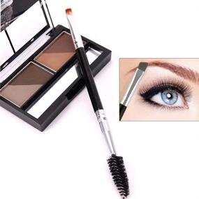 img 1 attached to Enhance Your Eyes with Eyebrow and Eyelash Brush Spoolie Brushes (Style-2)